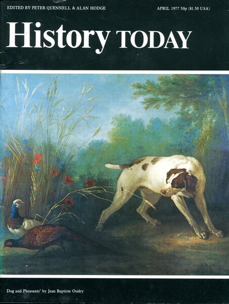 History Today : April 1977