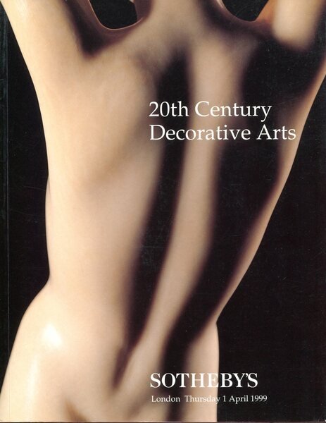 Sotheby's : 20th Century Decorative Arts : 1 April 1999