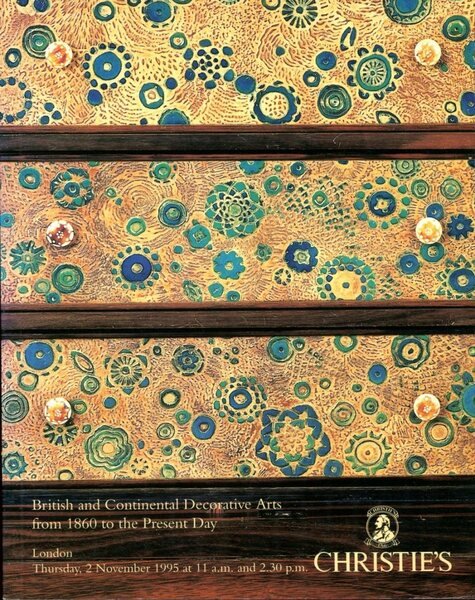 Christie's London : British and Continental Decorative Arts from 1860 …