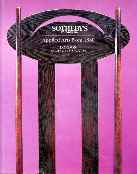 Sotheby's : Applied Arts from 1880 : 31 March 1995