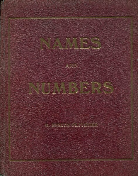 Names and Numbers