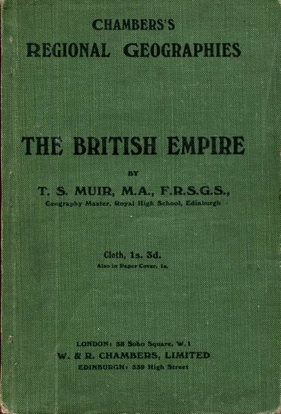 A Regional Survey of the British Empire