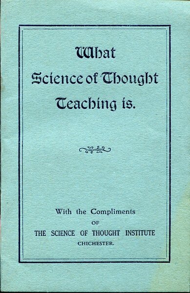 What Science of Thought Teaching is