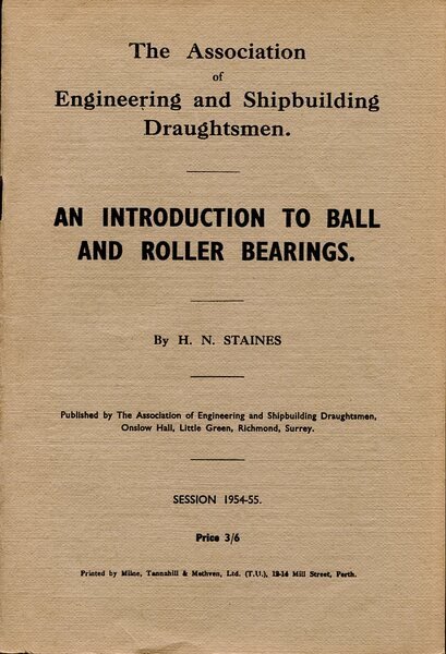 An Introduction to Ball and Roller Bearings