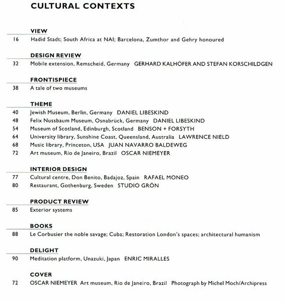 The Architectural Review No. 1226 April 1999