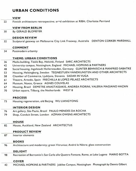 The Architectural Review No. 1236 February 2000