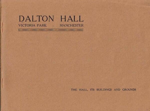 Dalton Hall, Victoria Park, Manchester