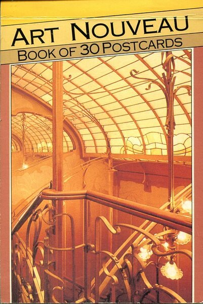Art Nouveau : Book of 30 Postcards