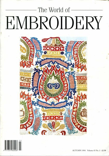 The World of Embroidery : Autumn 1994 : Volume 45 …