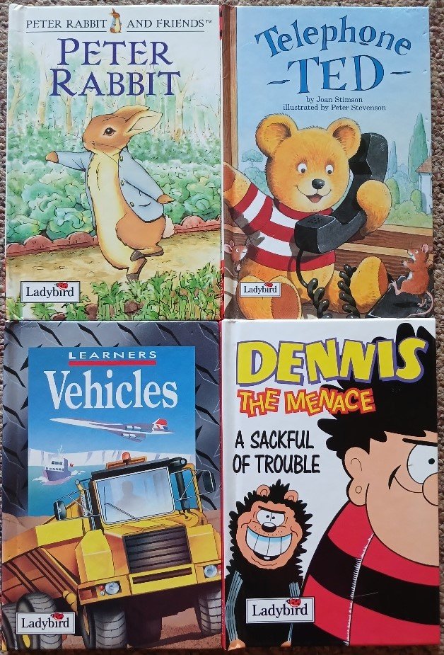4 Ladybird Books : Dennis the Menace, Telephone Ted, Peter … | Immagine principale