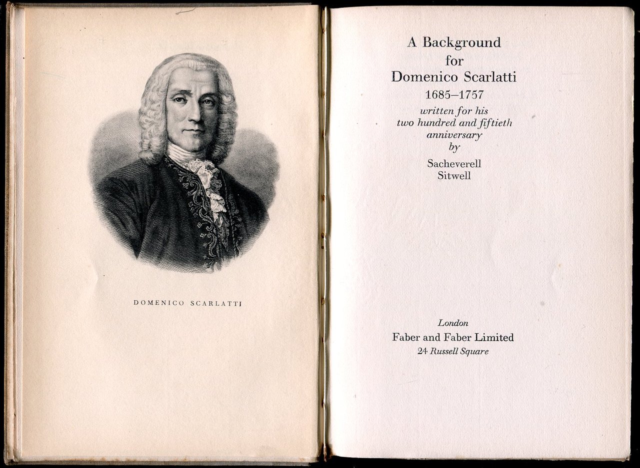 A Background for Domenico Scalatti : 1685-1757 : Written for … | Immagine principale