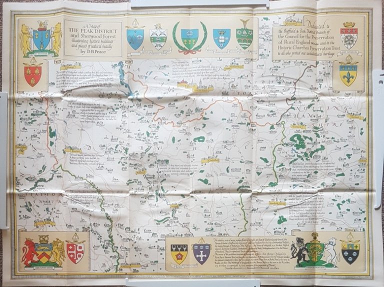 A Historic Buildings Map of the Peak District and Sherwood … | Immagine Gallery 2