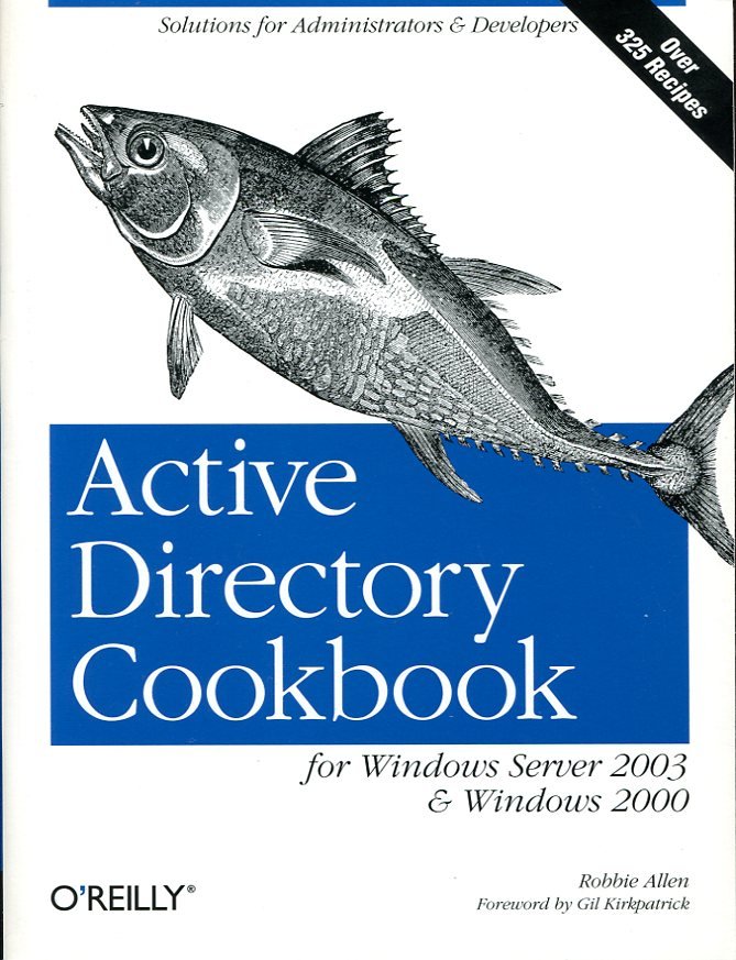 Active Directory Cookbook for Windows Server 2003 & Windows 2000 | Immagine principale