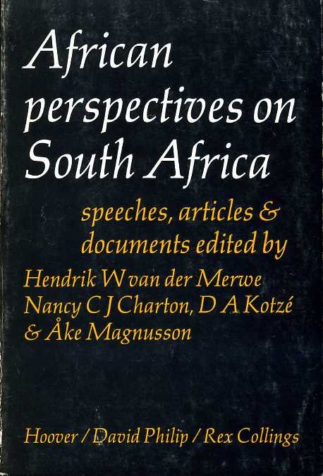 African Perspectives on South Africa : Speeches, Articles & Documents | Immagine principale