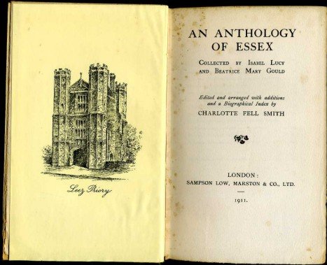 An Anthology of Essex : collected by Isabel Lucy and … | Immagine principale