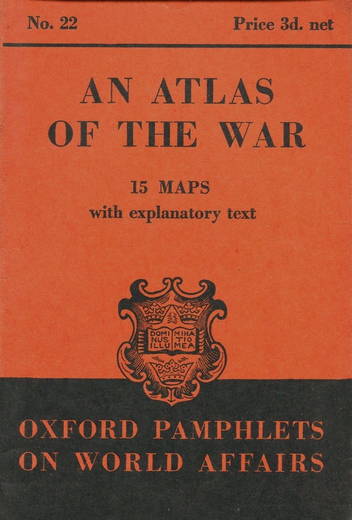 An Atlas of the War : 15 Maps with Explanatory … | Immagine principale