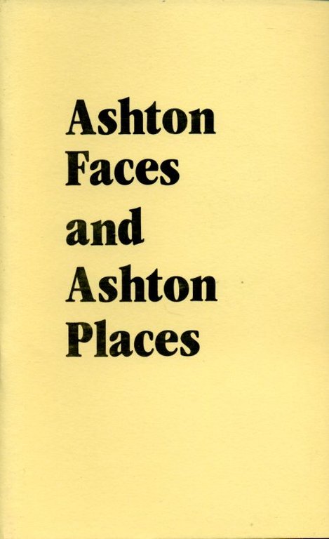 Ashton Faces and Places Fifty Years Ago | Immagine Gallery 2