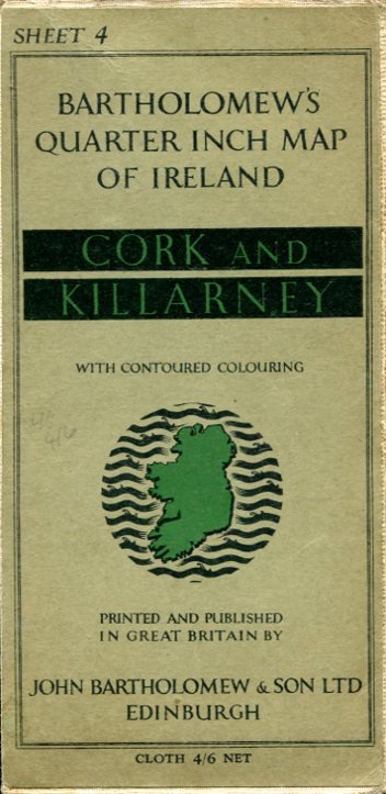 Bartholomew's Quarter Inch Map of Ireland : Sheet 4 - … | Immagine principale