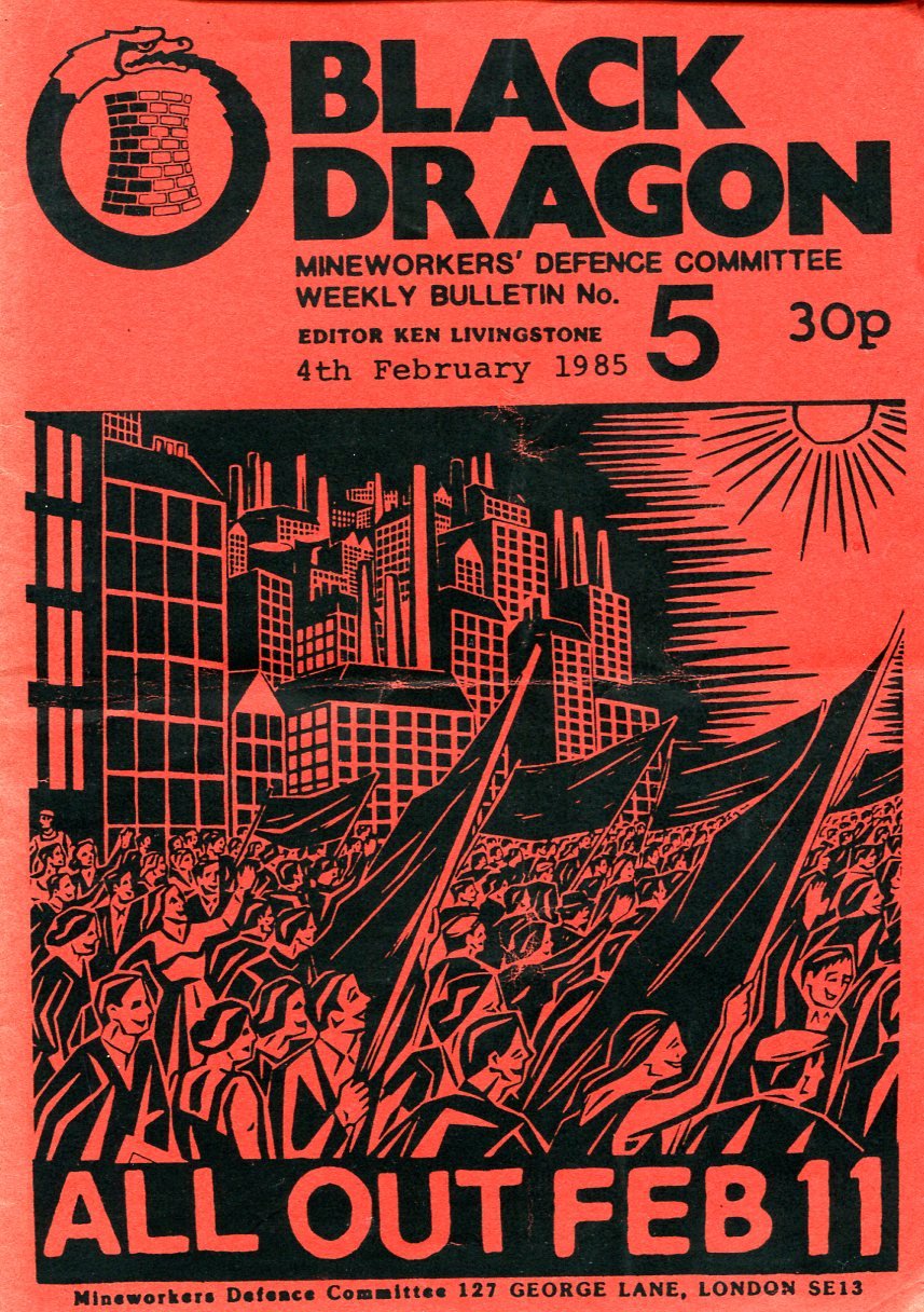 Black Dragon : Mineworkers' Defence Committee Weekly Bulletin No 5 | Immagine principale