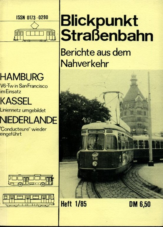 Blickpunkt Strassenbahn. Berichte aus dem Nahverkehr. Heft 1/85 | Immagine Gallery 2