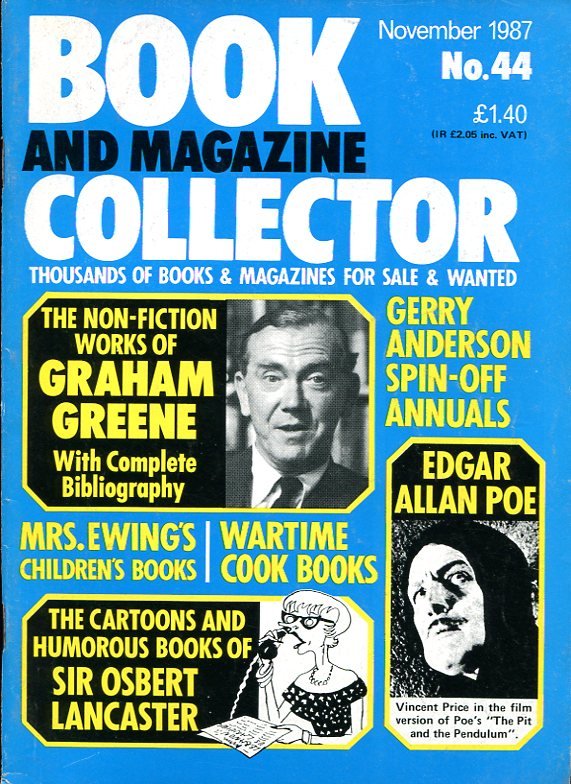Book and Magazine Collector : No 44 November 1987 | Immagine principale