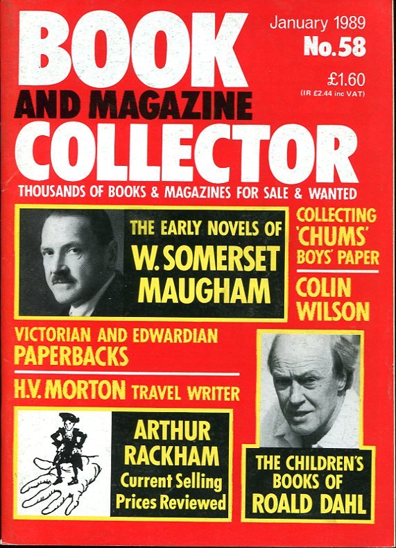 Book and Magazine Collector : No 58 January 1989 | Immagine principale