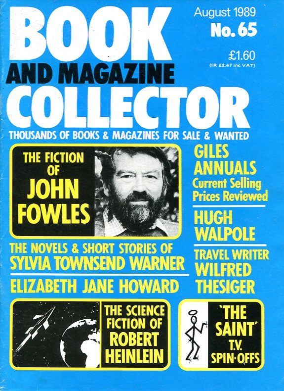 Book and Magazine Collector : No 65 August 1989 | Immagine principale