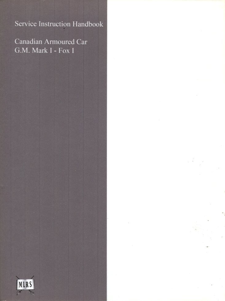 Canadian Armoured Car G.M. Mark I - Fox I | Immagine principale