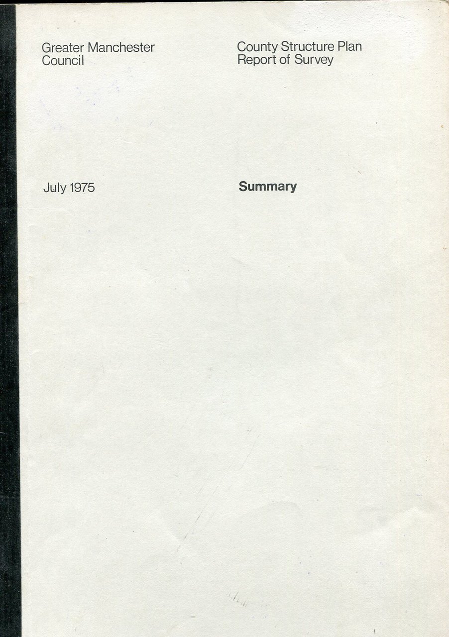 County Structure Plan : Report of Survey | Immagine principale