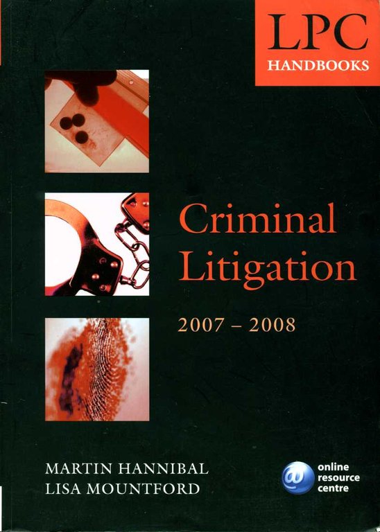 Criminal Litigation Handbook 2007-2008 | Immagine Gallery 2