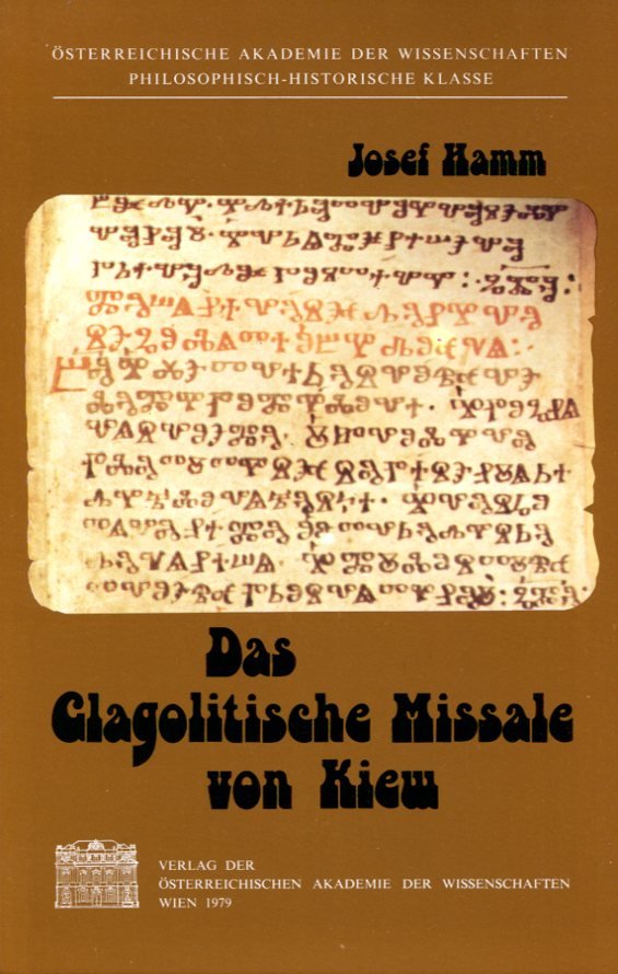 Das Glagolitische Missale von Kiew (Schriften der Balkankommission, Linguistische Abteilung) … | Immagine principale