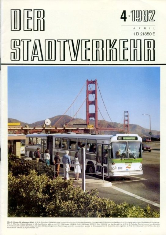 Der Stadtverkehr : April 1982 No 4 | Immagine Gallery 2