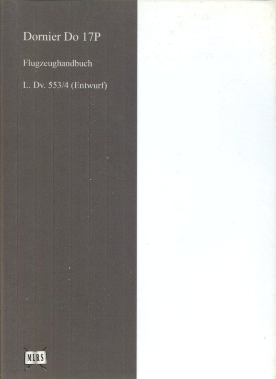 Dornier Do-17 Flugzeughandbuch (aircraft Manual | Immagine Gallery 2