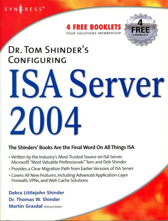 Dr. Tom Shinder's Configuring ISA Server 2004 | Immagine Gallery 2