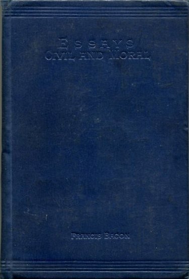 Essays Civil and Moral | Immagine principale