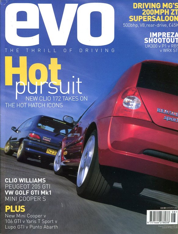 EVO Magazine August 2001 : Number 34 | Immagine Gallery 2