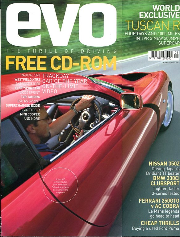 EVO Magazine August 2002 : Number 46 | Immagine Gallery 2