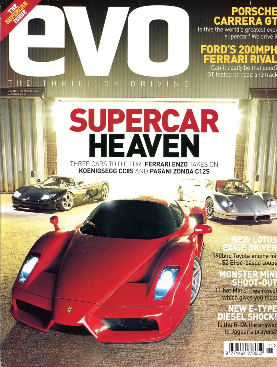 EVO Magazine November 2003 : Number 61 | Immagine principale