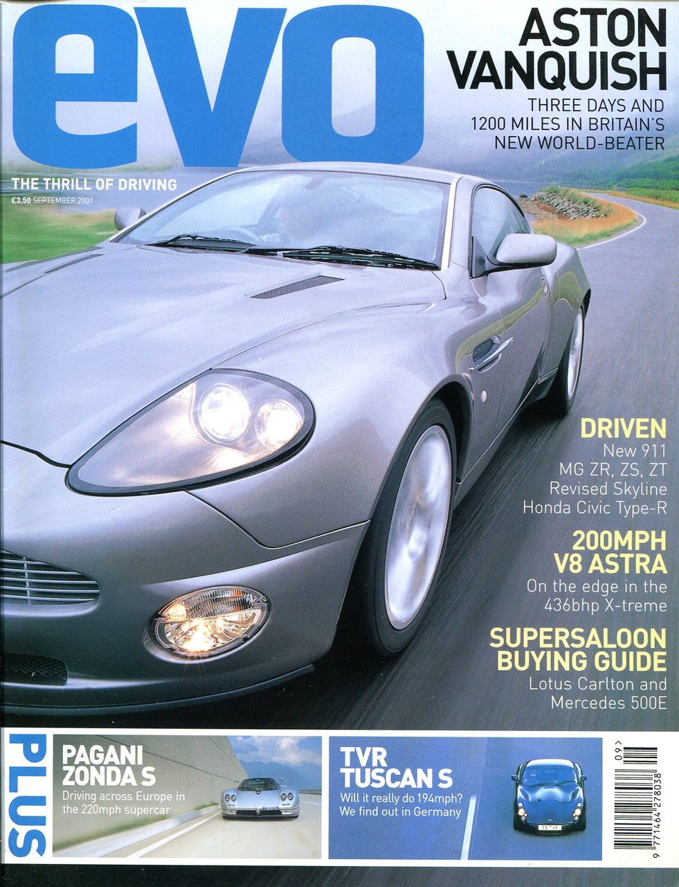 EVO Magazine September 2001 : Number 35 | Immagine principale