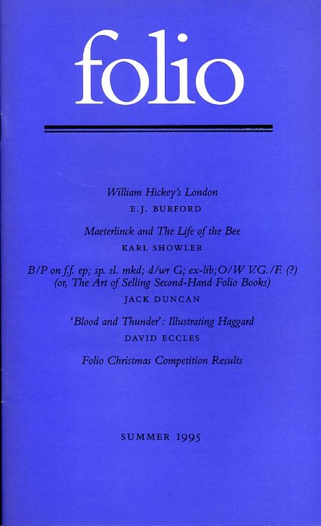 Folio - The Quarterly Magazine For The Folio Society : … | Immagine Gallery 2