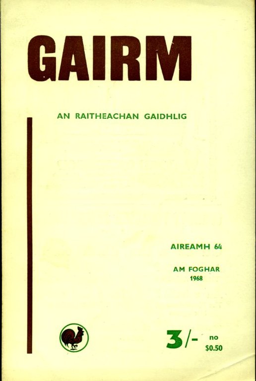 Gairm : An Raitheachan Gaidhlig : Autumn 1968 - No … | Immagine Gallery 2