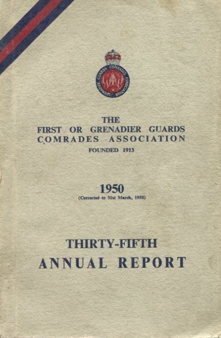 Grenadier Guards Comrades Association : Thirty-Fifth Annual Report 1950 | Immagine principale
