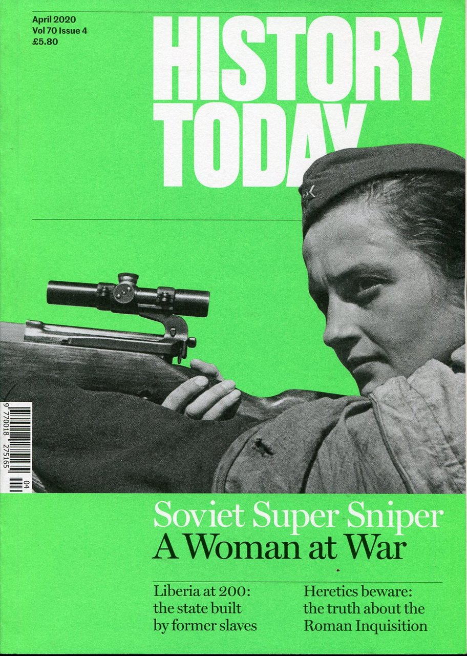 History Today : April 2020 : Vol. 70 Issue 4 | Immagine principale