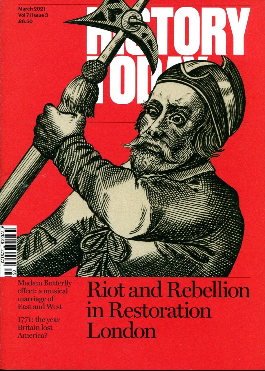 History Today : March 2021 : Vol 71 Issue 3 | Immagine principale