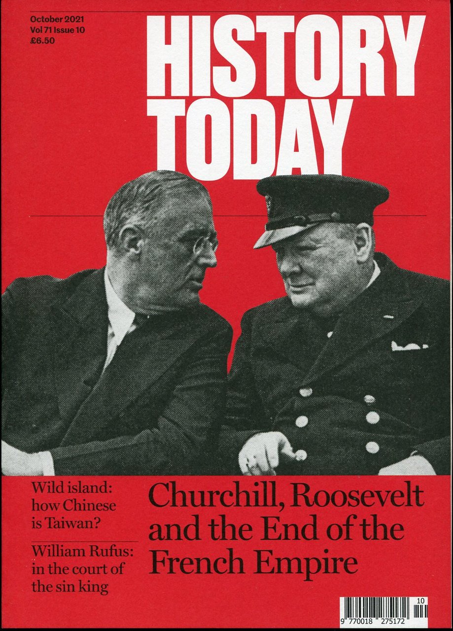 History Today : October 2021 : Vol. 71 Issue 10 | Immagine principale