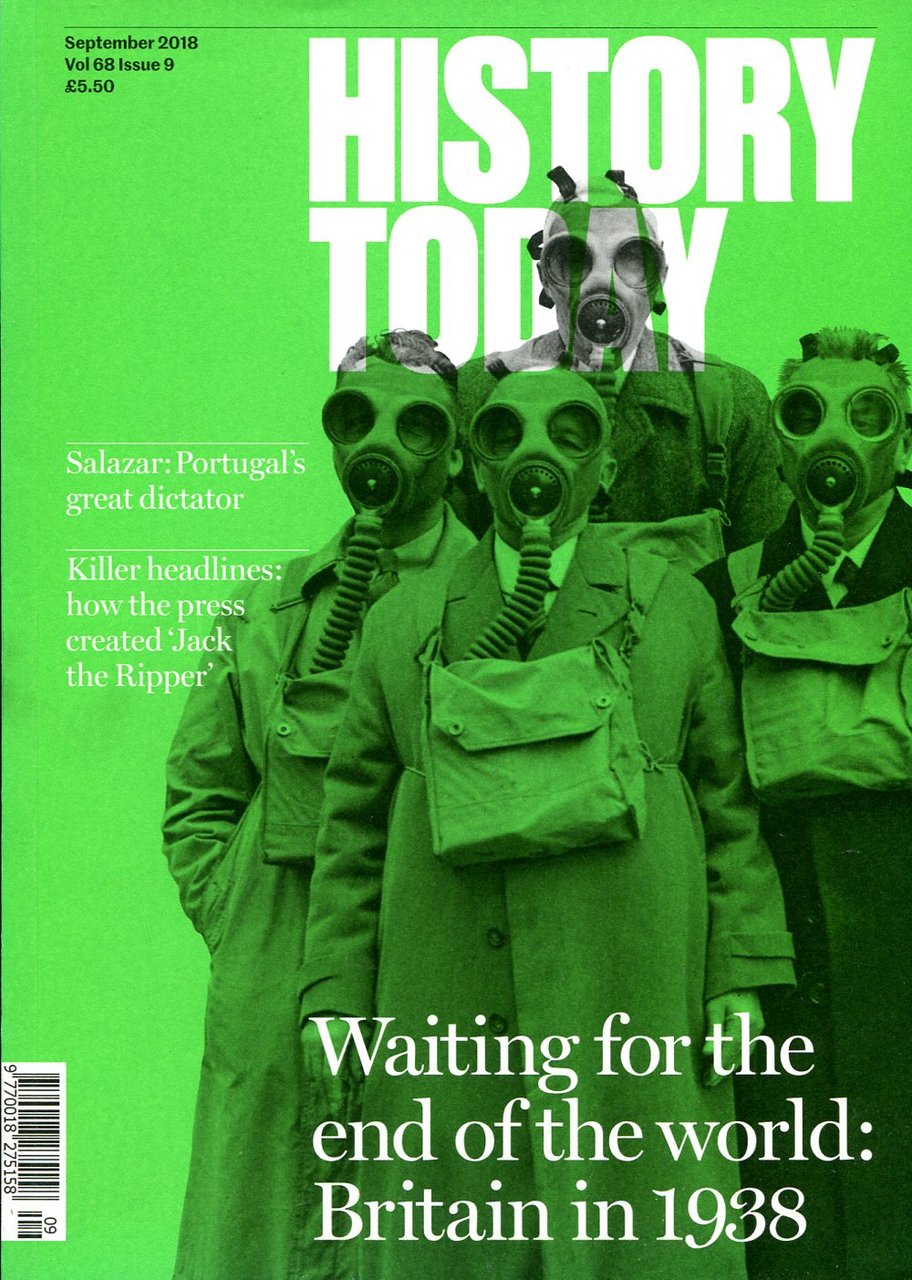 History Today : Sep 2018 : Vol. 68 Issue 9 | Immagine principale