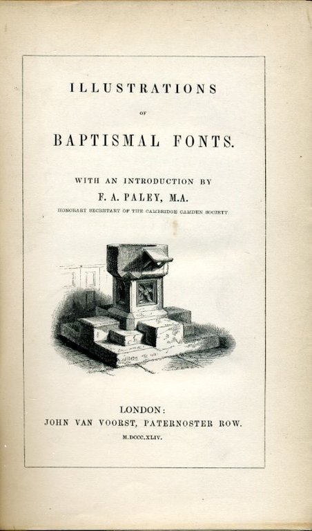 Illustrations of Baptismal Fonts | Immagine Gallery 2