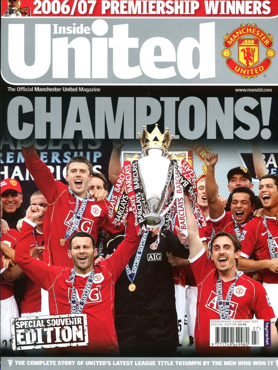 Inside United : Souvenir Edition : 2006/07 Premiersip Winners | Immagine principale