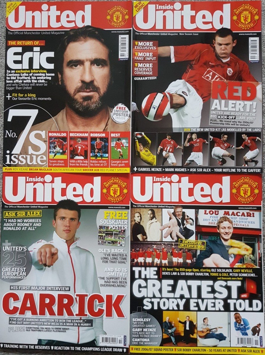 Inside United : The Official Magazine of Manchester United (4 … | Immagine principale