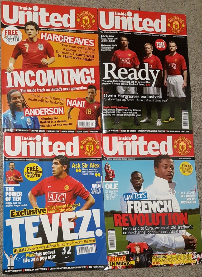 Inside United : The Official Magazine of Manchester United (4 … | Immagine principale